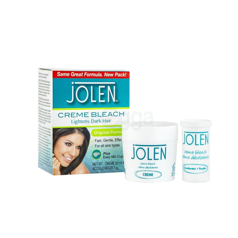 Jolen Creme Bleach for Lighting Dark Hair Original Formula 30ml  