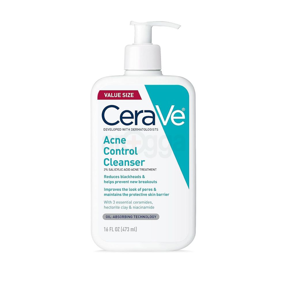 Cerave Acne Control Cleanser with 2% Salicylic Acid Acne Treatment 473ml  