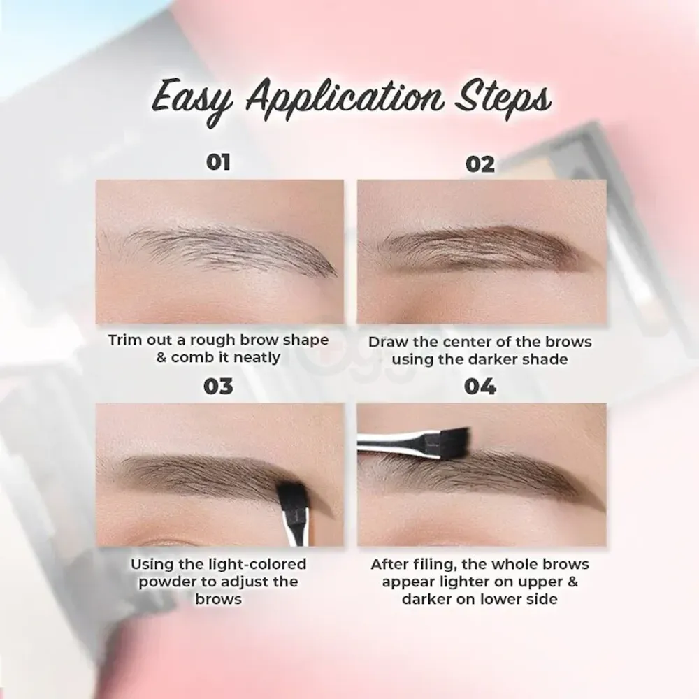 Lameila Eyebrow Powder Palette 02  