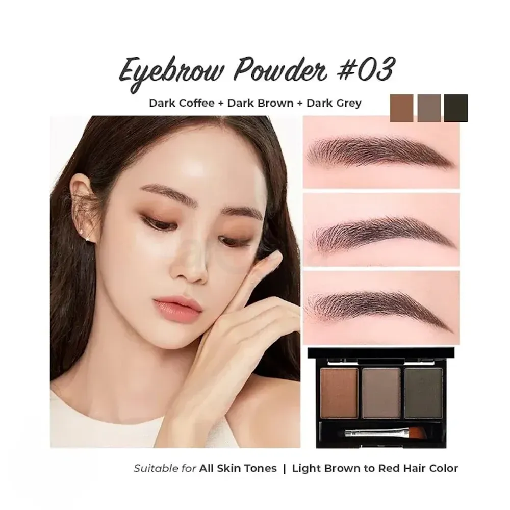 Lameila Eyebrow Powder Palette 03  