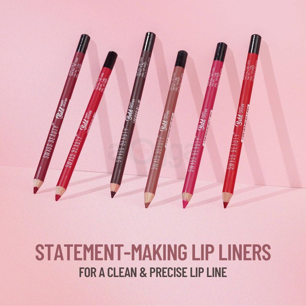 Swiss Beauty Bold Matt Lipliner- Punch 04  