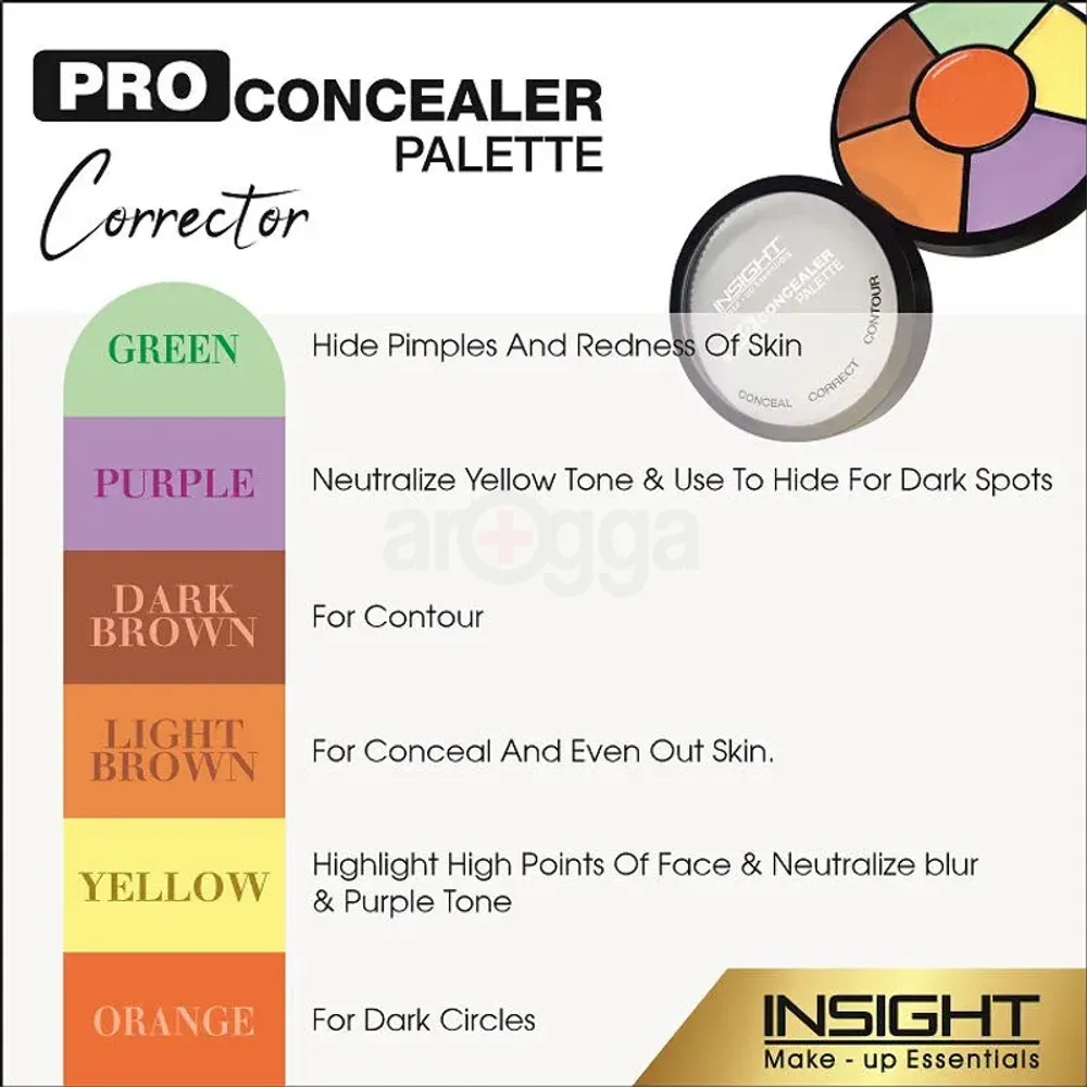 Insight Pro Concealer Palette - 01 Corrector  