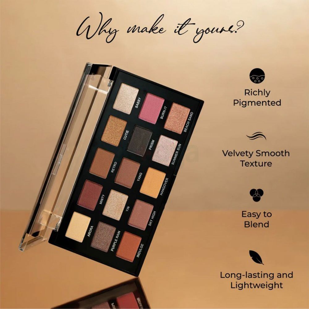 Insight Cosmetics 15 Color All Eyes On You Eyeshadow Palette 17g  