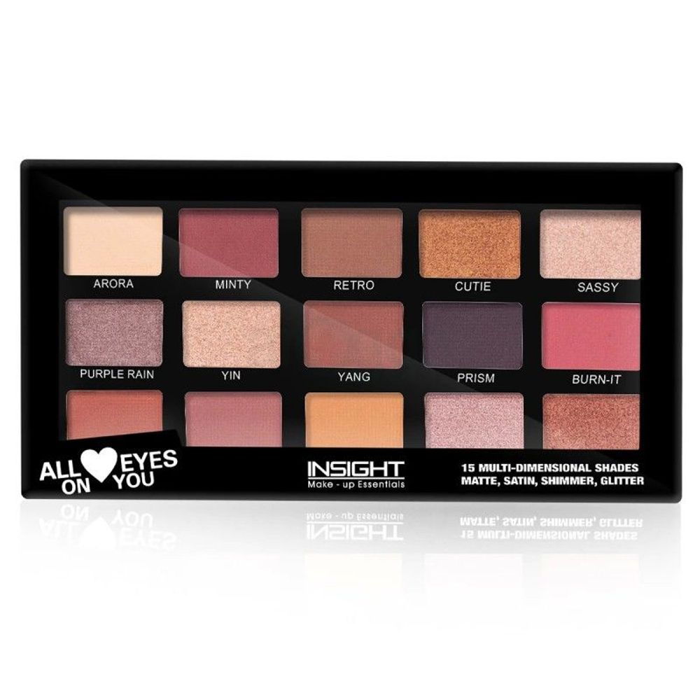 Insight Cosmetics 15 Color All Eyes On You Eyeshadow Palette 17g  