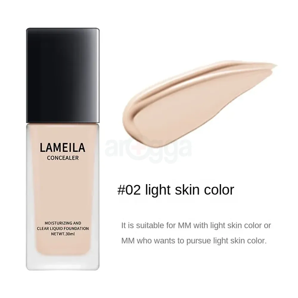 Lameila Mosturizing & Clear Liquid Foundation - 02  
