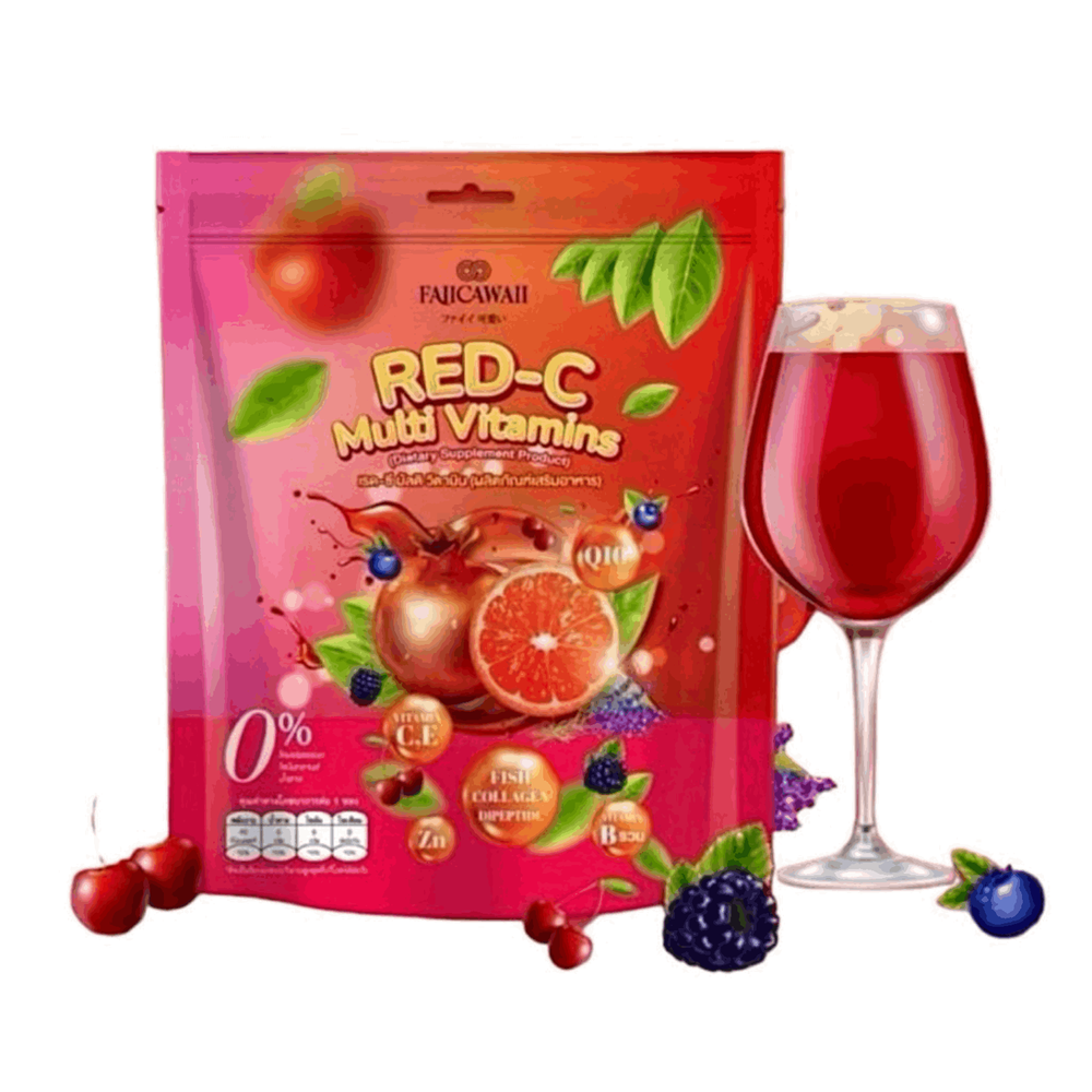 Faiicawaii Red-C Multi Vitamins Dietary Supplement 300gm  