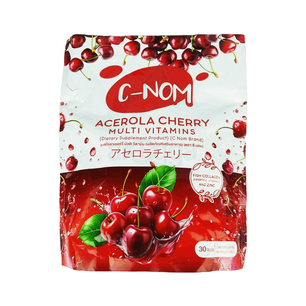 C-Nom Acerola Cherry Multi Vitamins Dietary Supplement 300gm  