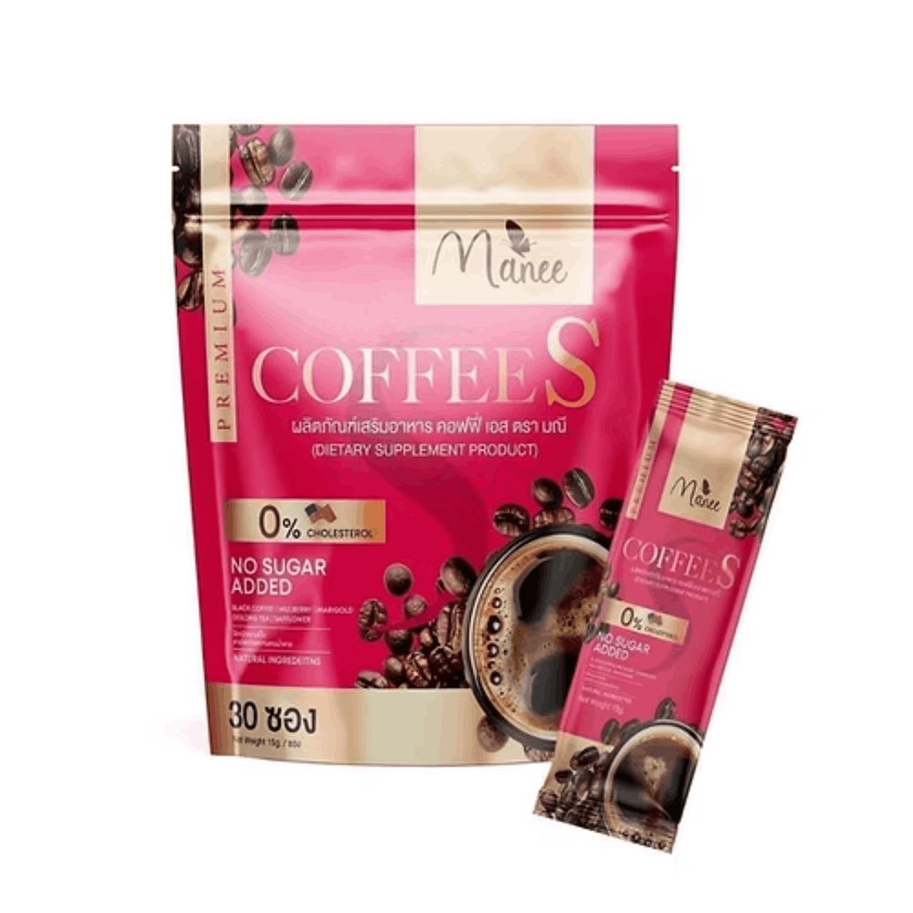 Manee Coffee Flavour's Dietary Supplement 450gm  