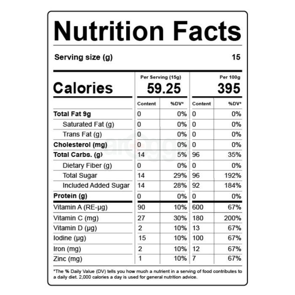Nutri+ Juicee+ Orange Soft Drinks Powder 750g  