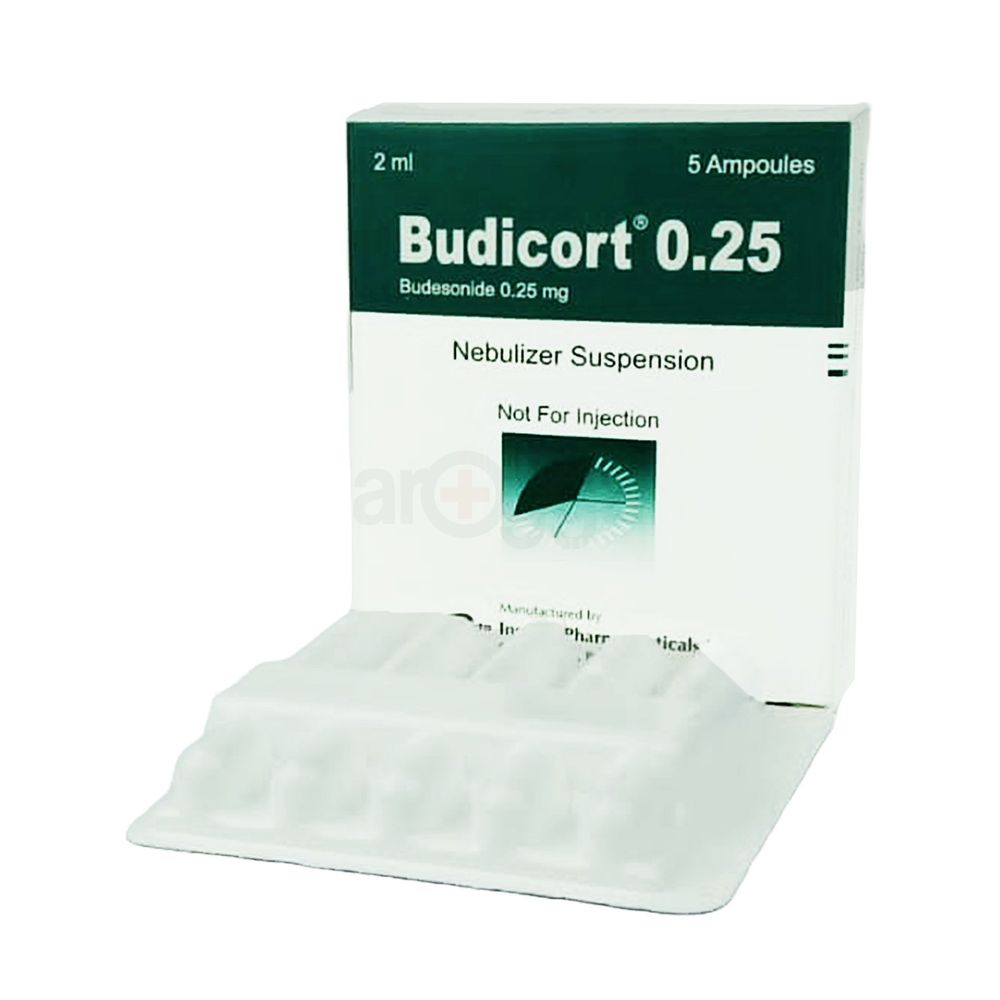 Budicort 0.25 Nebulizer Suspension 0.25mg suspension
