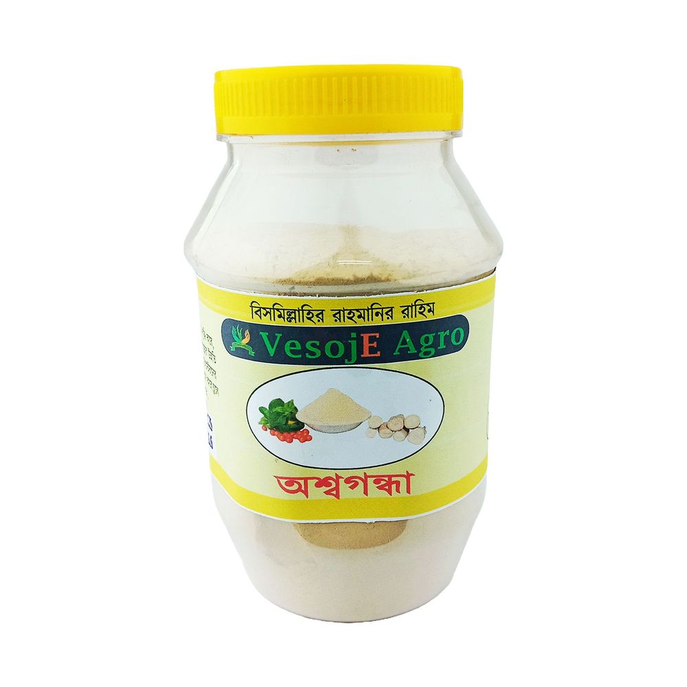 Ashwagandha Powder অশ্বগন্ধা গুড়া (Vesoje) 150gm  