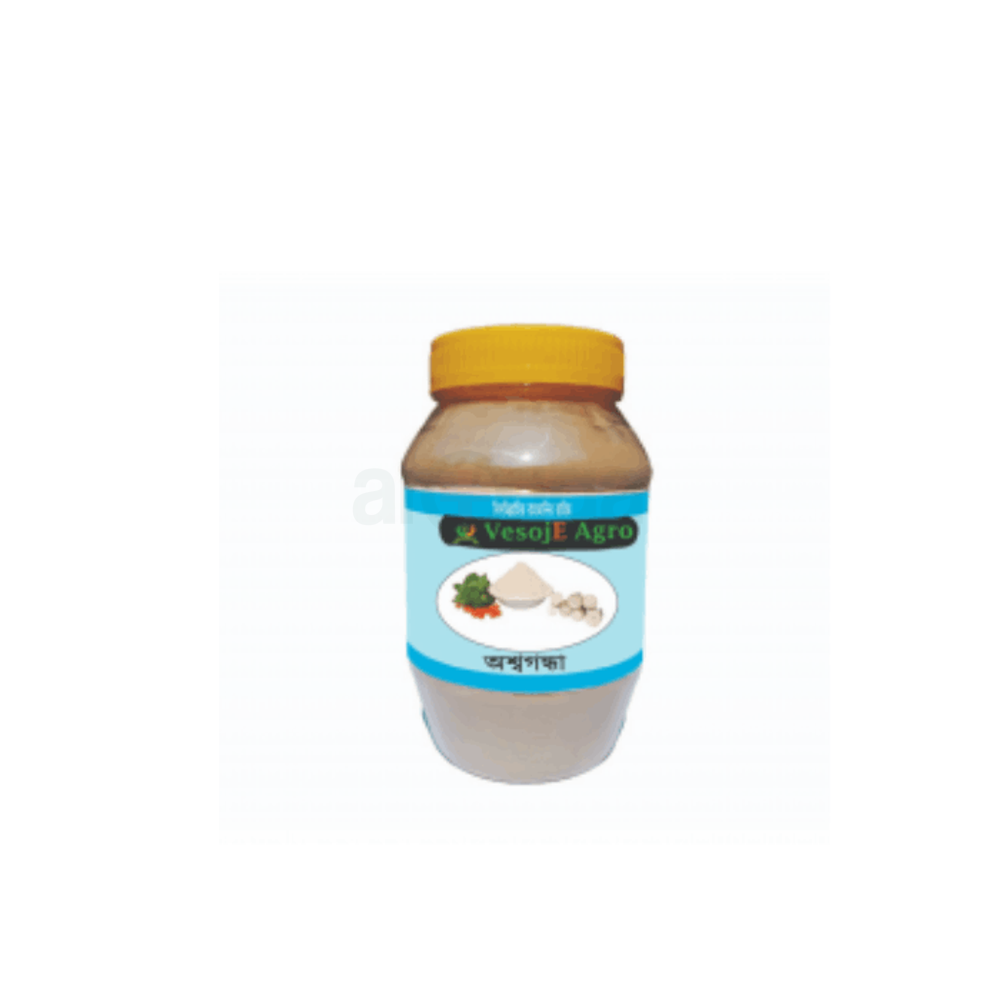 Ashwagandha Powder (অশ্বগন্ধা গুড়া) (Vesoje) 250gm  