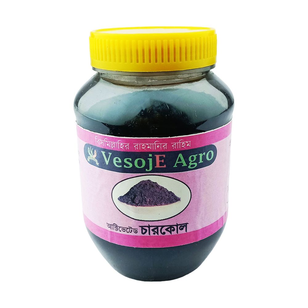 Activated Charcol এক্টিভেটেড চারকোল (Vesoje) 100gm  