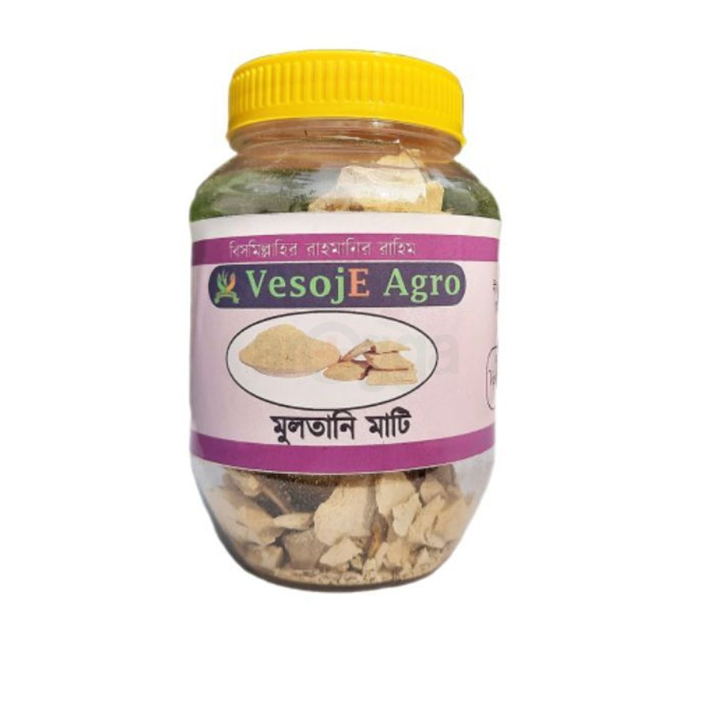 Multani Mati মুলতানি মাটি আস্ত (Vesoje) 100gm  