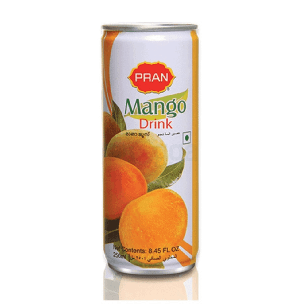 Pran Mango Fruit Drink 250ml (Can)  