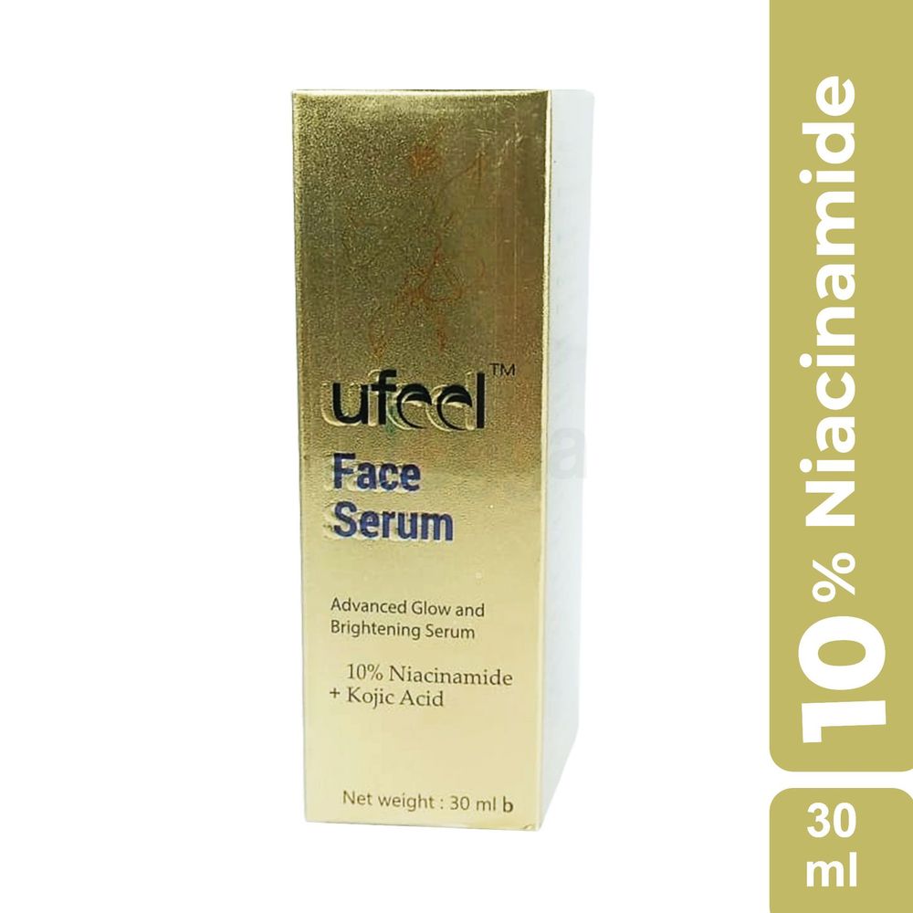 Ufeel Face Serum Advanced Glow & Brightening Serum Hyaluronic Acid + 10% Niacinamide 30ml  