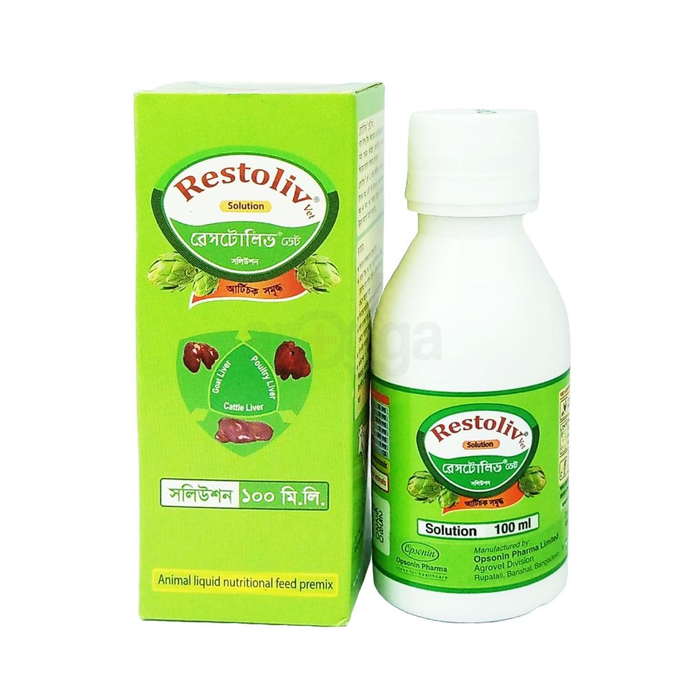 Restoliv Solution 100ml(Vet)  