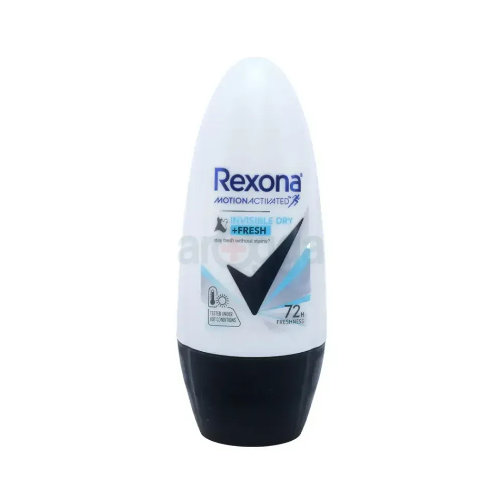 Rexona Motion Activated Invisible Dry + Fresh 72H Roll On 45ml  