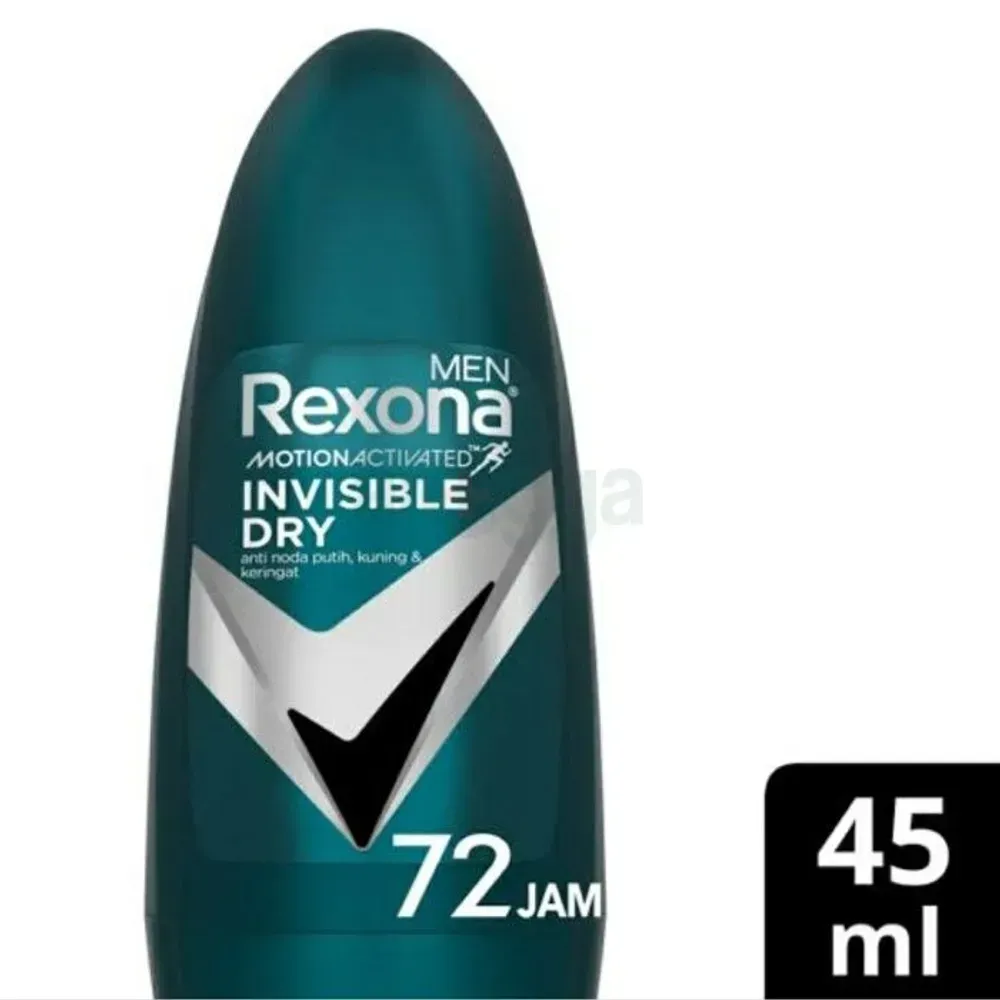 Rexona Men Motion Activated Invisible Dry 72H Ani Stain Roll On 45ml  