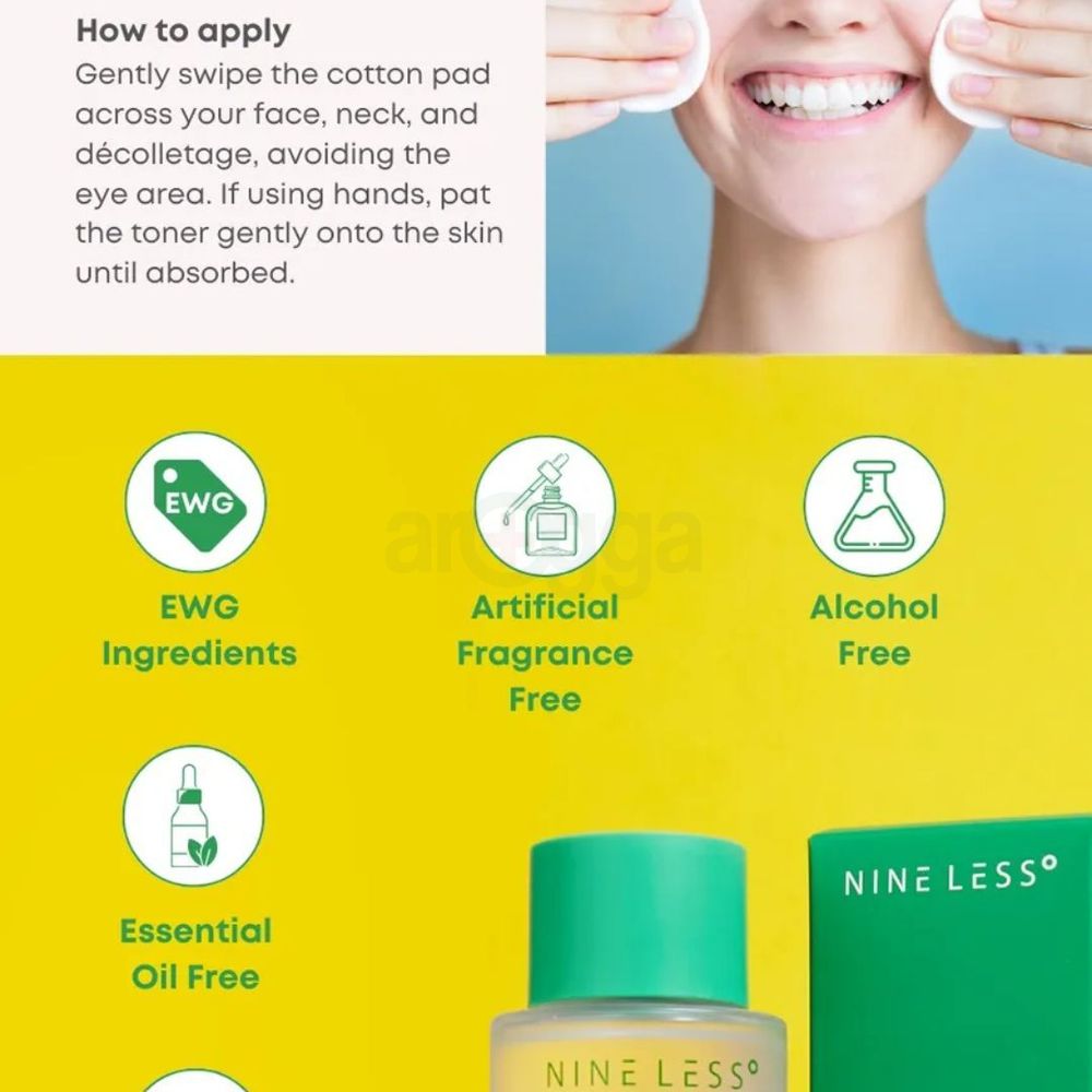 Nine Less A-Control Azelaic Acid Acne Prone Skin Toner 150ml  