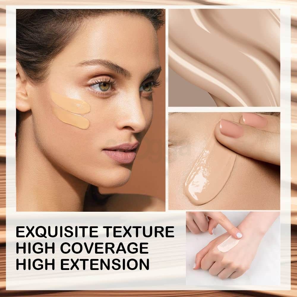 Beauty Glazed Soft Matte Waterproof Liquid Foundation- Sand 105  