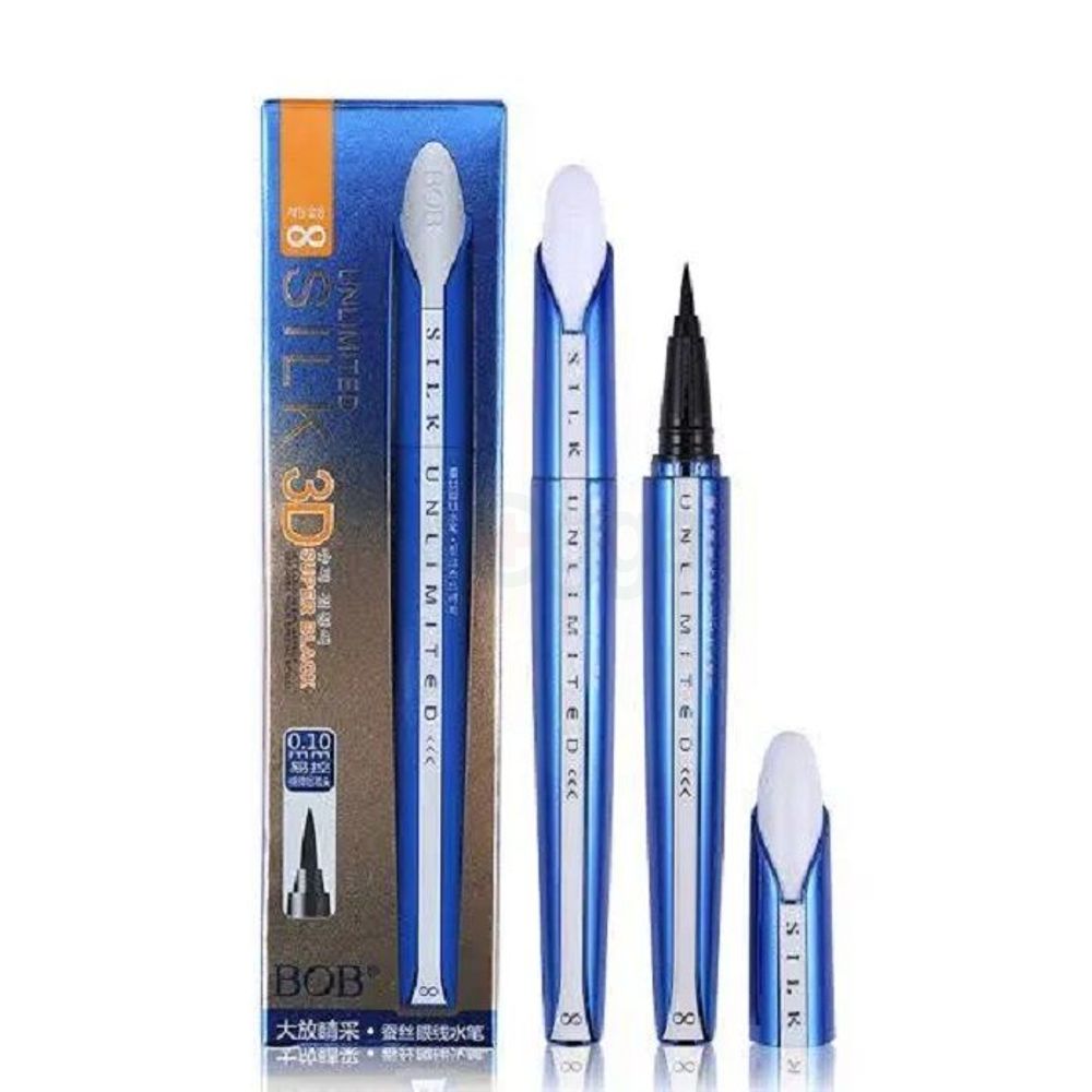 BOB 3D Silk Eyeliner Pen Bright Black  