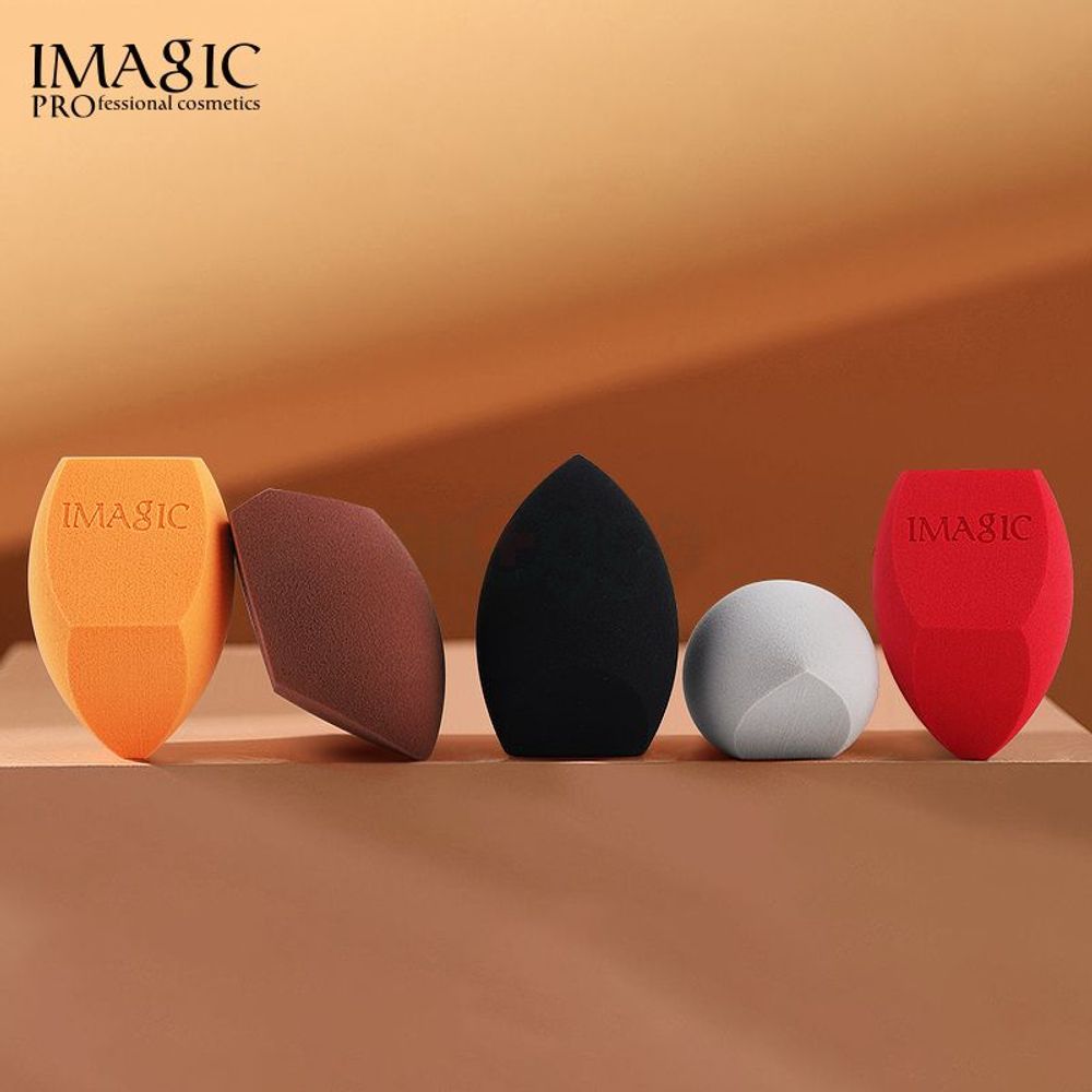 IMAGIC Professional Non- Latex Makeup Sponge - 07 Peach Drop  