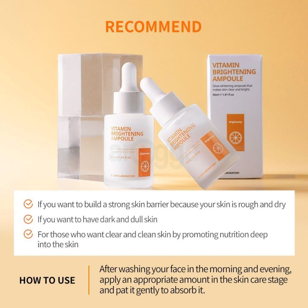 W. Skin Laboratory Vitamin Brightening Ampoule 30ml  