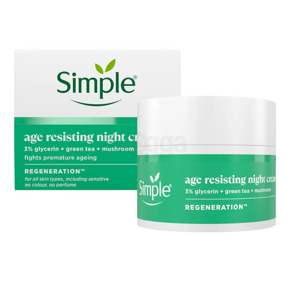 Simple Age Resisting Night Cream  
