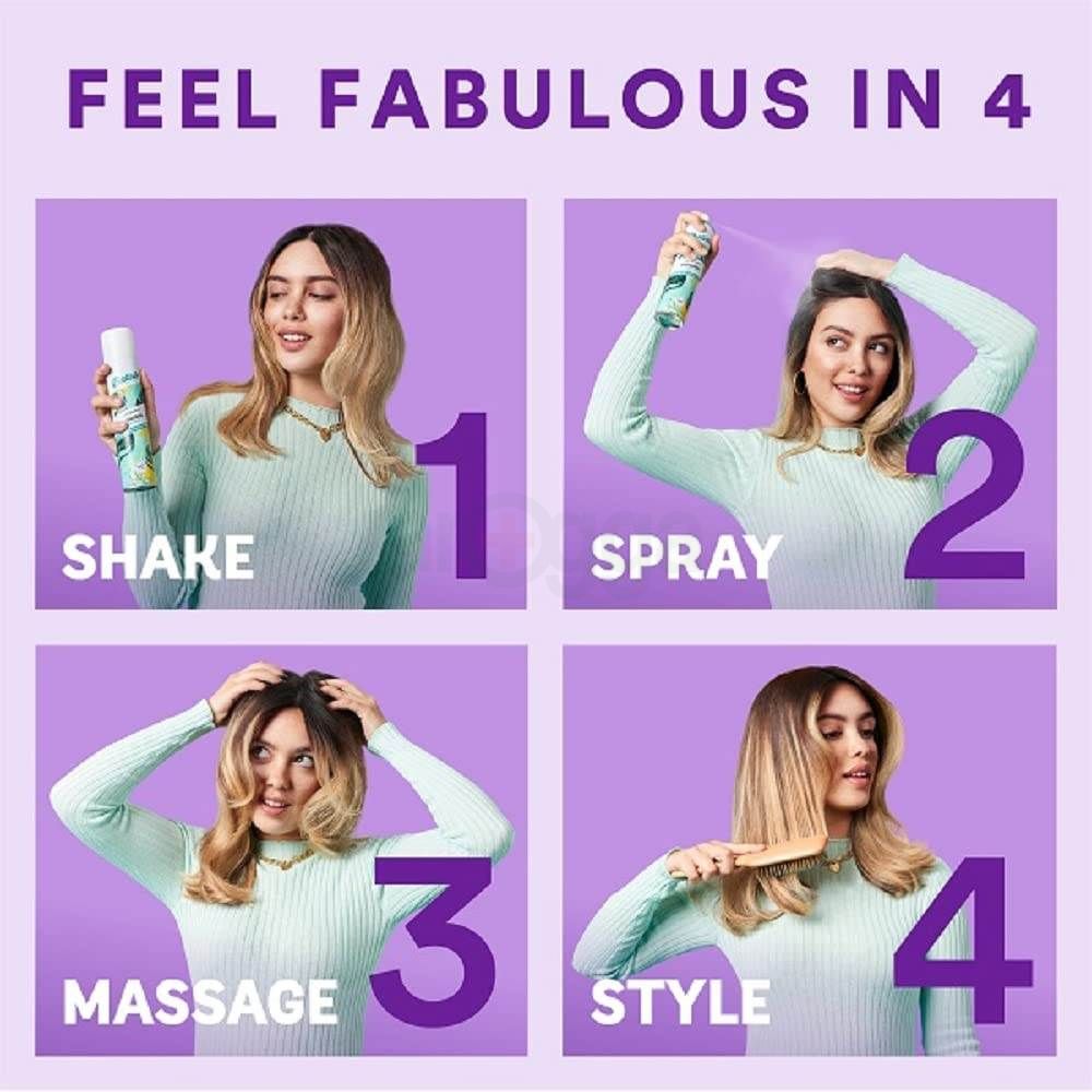 Batiste Instant Hair Refresh Dry Shampoo Blush Flirty Floral  