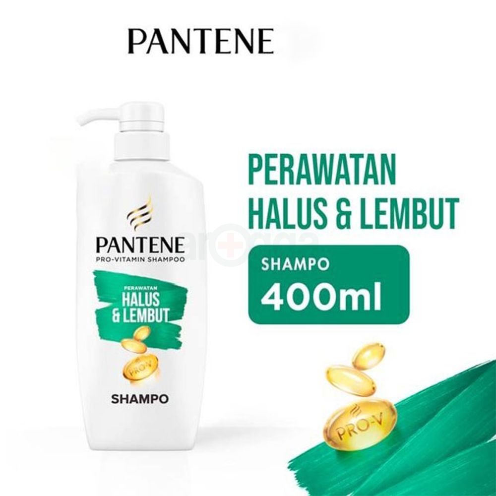 Pantene Pro Vitamin Halus & Lembut (Soft & Smooth) Shampoo 400ml  