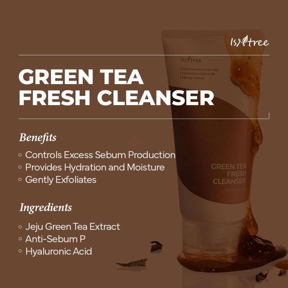 Isntree Green Tea Fresh Cleanser 120ml  