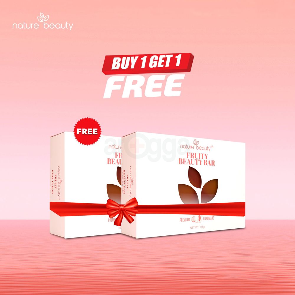 Nature Beauty Handmade Beauty Bar (Fruity) 115g (Buy 1 Get 1)  