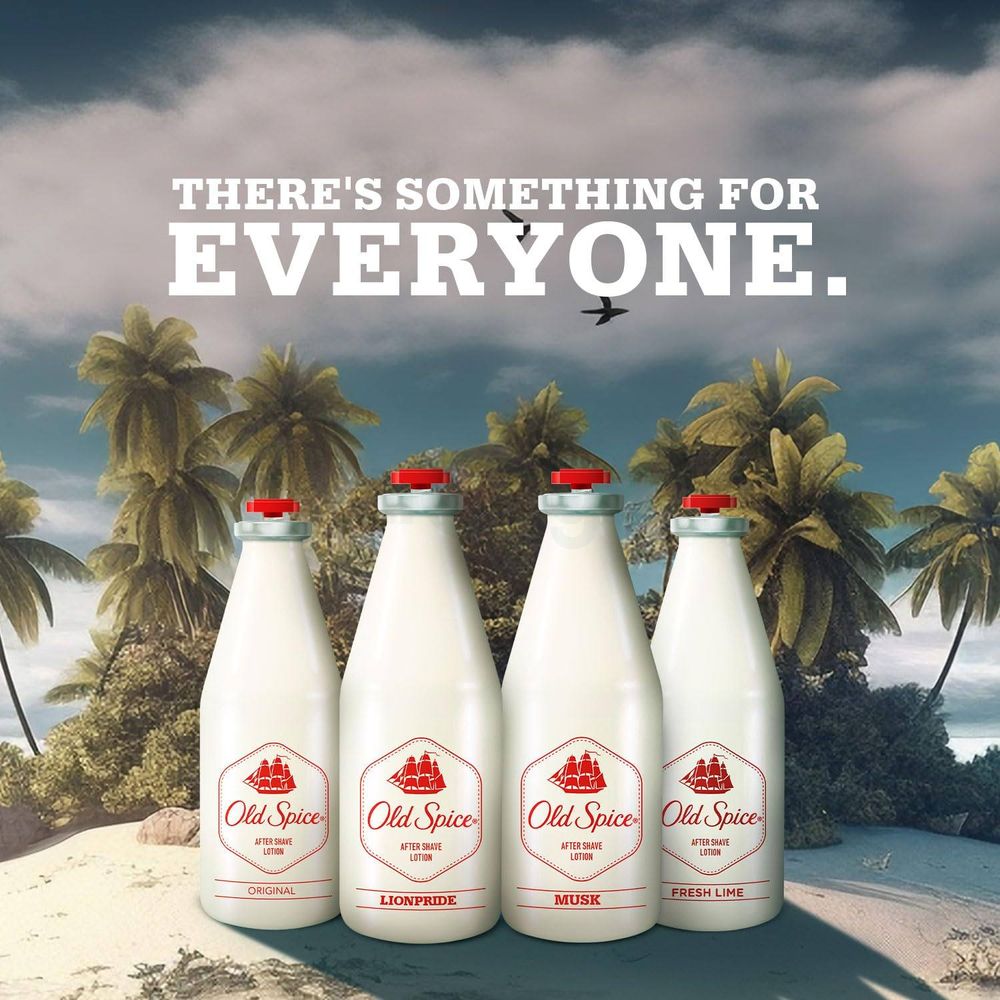 Old Spice After Shave Lotion Atomizer with Cooling Comfort- Fresh Lime  