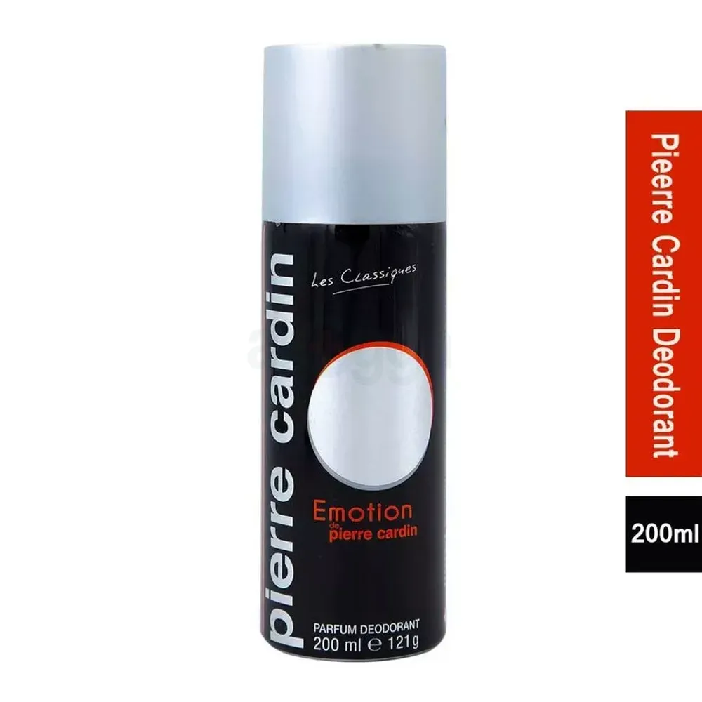 Pierre Cardin Emotion Black Deodorant Body Spray For Man  
