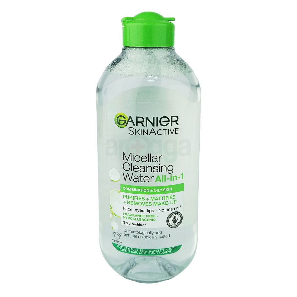 Garnier Skin Active All in 1 Micellar Cleansing Water for Combination and Oily Skin  