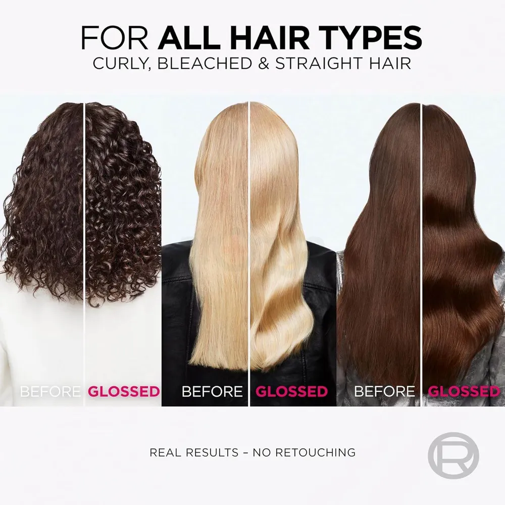 Loreal Paris Elvive Glycolic Gloss Conditioner with 11% Glycolic Acid for Dull Porous Hair  