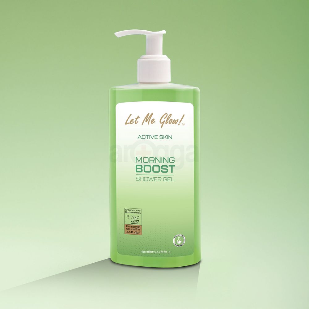 Let Me Glow Morning Boost Shower Gel  250ml  