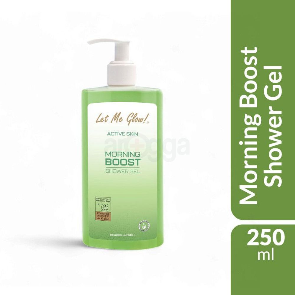 Let Me Glow Morning Boost Shower Gel  250ml  