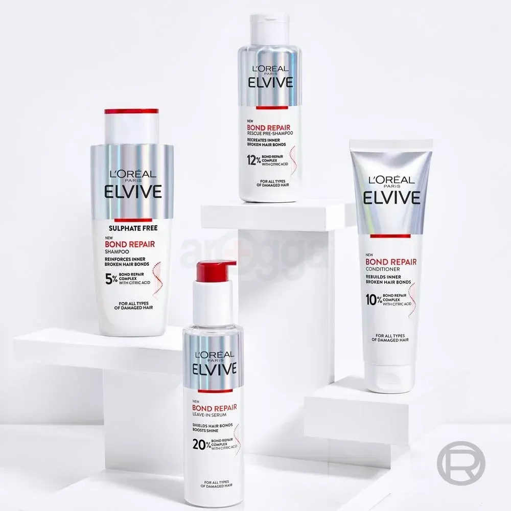 Loreal Paris Bond Repair Conditioner with 10% Citric Acid for All Types of Damaged Hair  