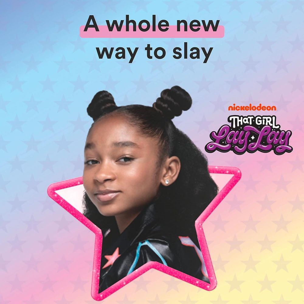 Suave Kids 3 in 1 That Girl Lay Lay Princess Slaya Tear-Free Kids Shampoo, Conditioner & Body Wash  