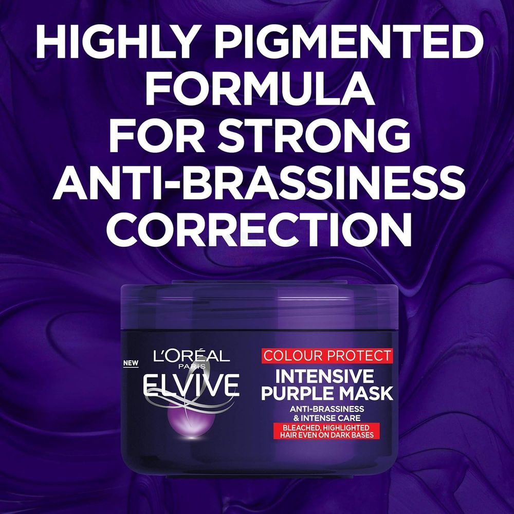 Loreal Paris Elvive Colour Protect Intensive Purple Mask  