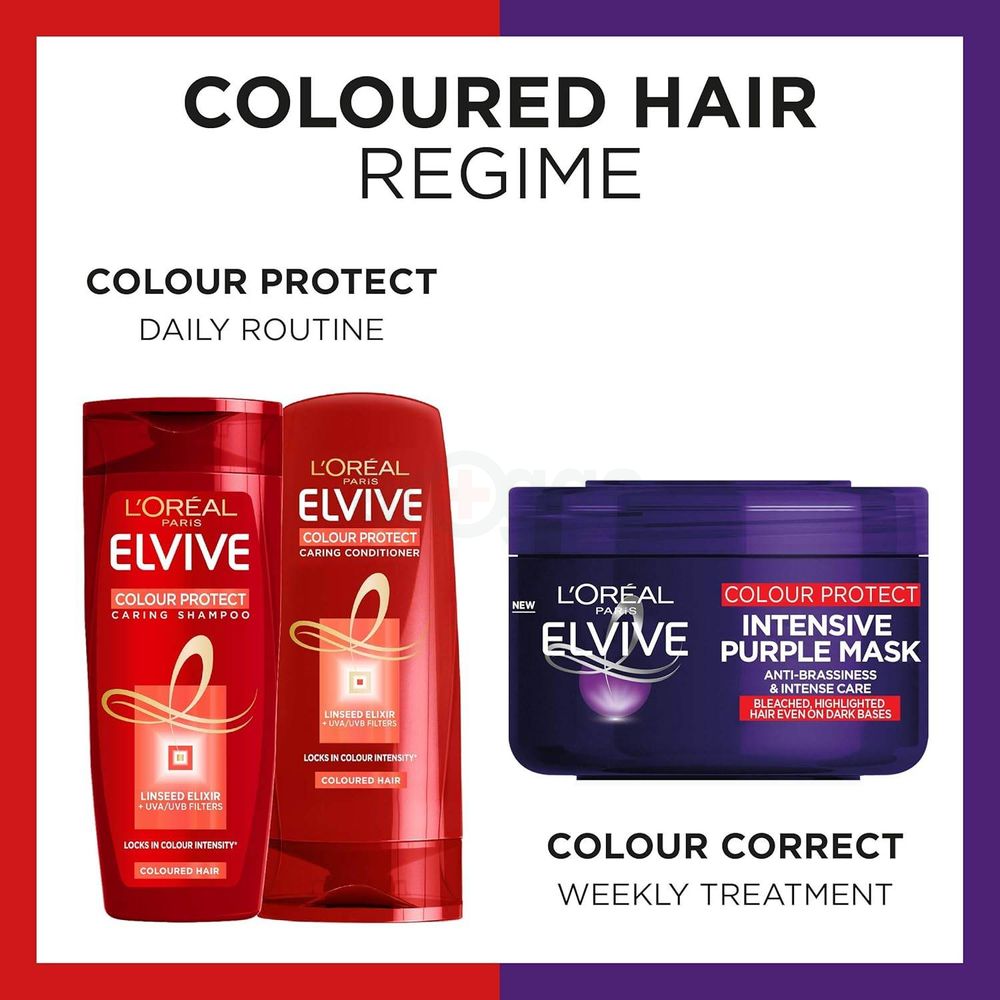 Loreal Paris Elvive Colour Protect Intensive Purple Mask  