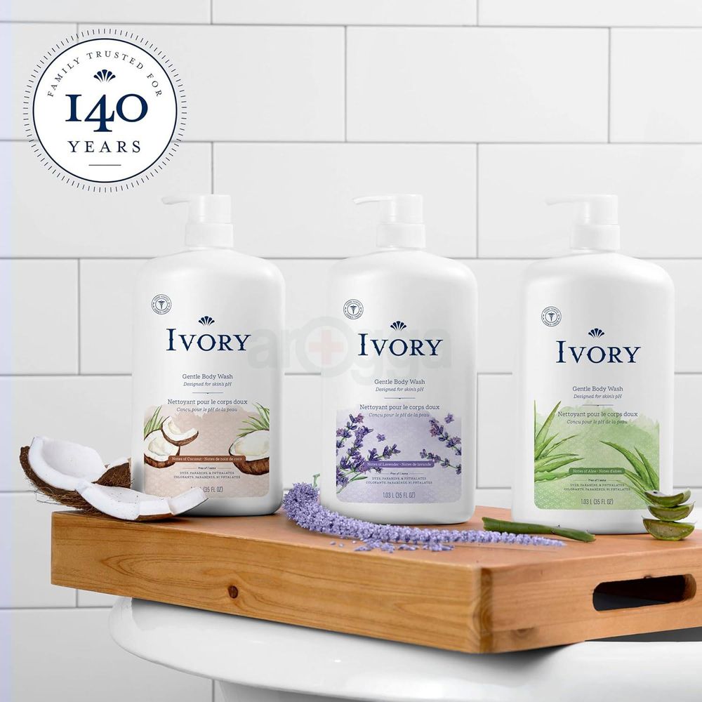 Ivory Gentle Body Wash- Lavender  