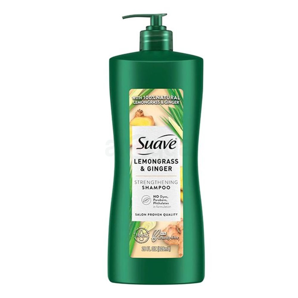 Suave Strengthening Shampoo with Lemongrass and Ginger  