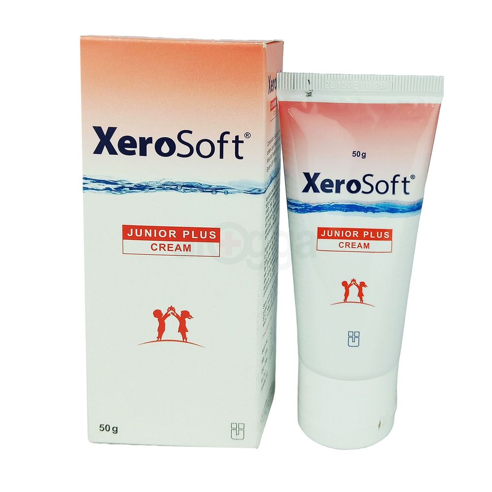 Xerosoft Junior Plus Cream 50gm 100mg+50mg+100mg cream