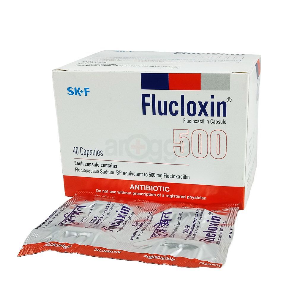 Flucloxin 500mg Capsule - Arogga Online Pharmacy