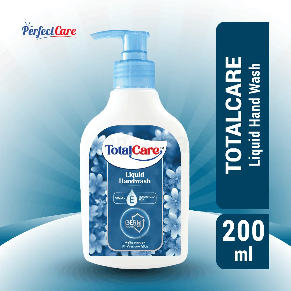 TotalCare Antibacterial Liquid Handwash 200ml (with Vitamin E)  