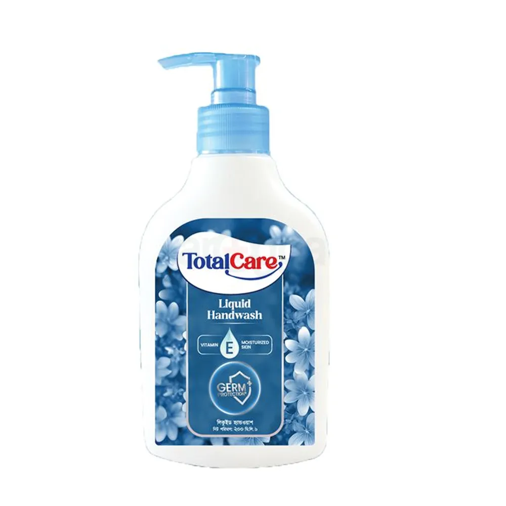 TotalCare Antibacterial Liquid Handwash 200ml (with Vitamin E)  