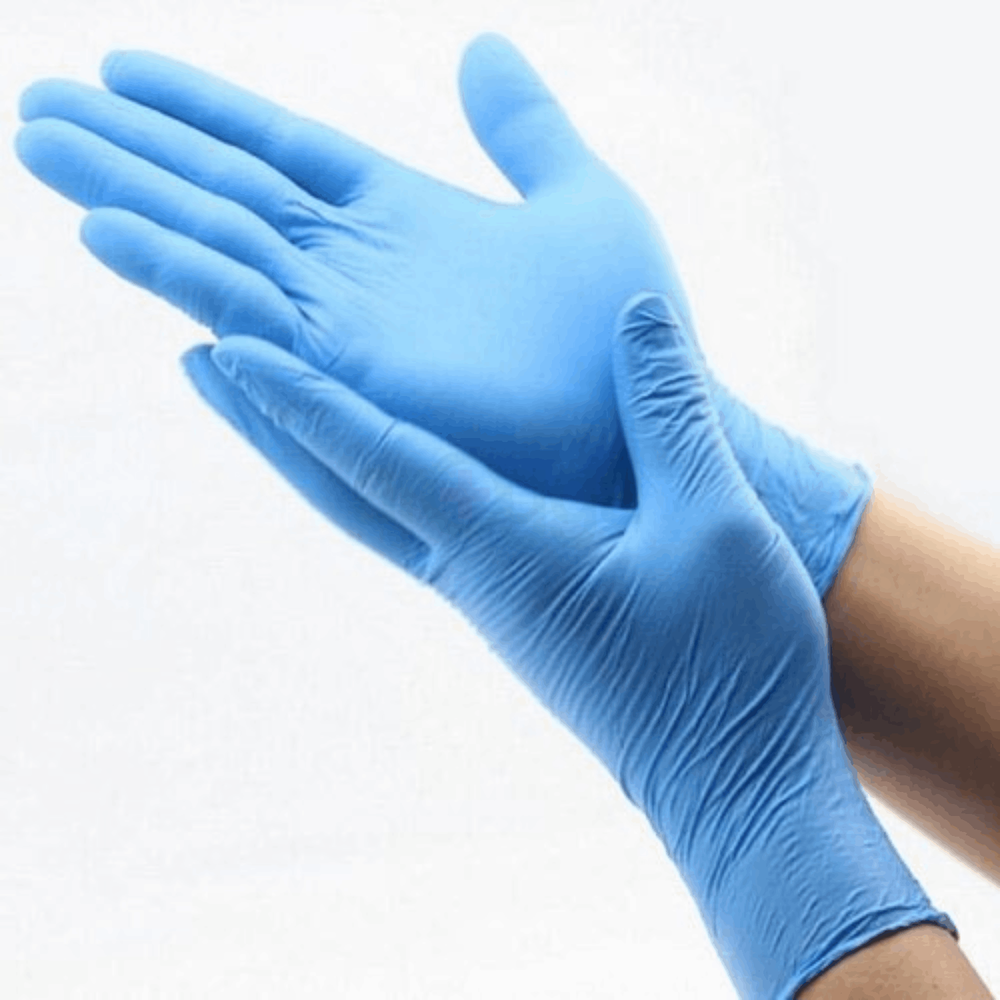 Examination Gloves Blue ( Sritrang ) M  